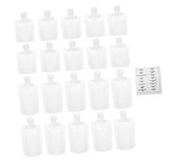 OHPHCALL Travel Makeup Bag Portable Pouches for Lotion Shampoo Leakproof Dispensing Bottles for Women Storage Bag for Fluids