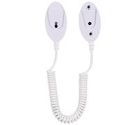 OHPHCALL Universal Retractable Tv Remote Control Strap with Self-adhesive No-punch Hook, Anti-loss Security Leash for Home and Office Use