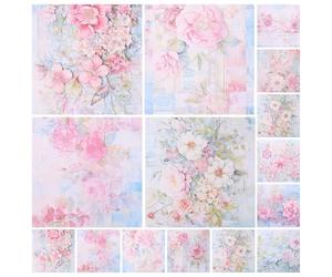 OHPHCALL Vintage Pattern Decorative Scrapbook Paper for DIY Crafting and Hand-Made Projects, Safe to Use Paper Material for Teenagers and Beginners in Scrapbook and Diary Making