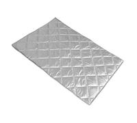 OHPHCALL Waterproof Freezer Covers Sunshade Cloth Insulated Adjustable Size Silver Aluminum Foil Oxford Cloth Magnet Protector for Fridge and Display Cabinet Indoor Outdoor Use