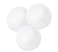 OHPHCALL White Foam Balls Craft Balls Art Decoration Foam Balls Foam Balls for Crafts for DIY Art Craft, School Projects and Easter Party Decoration 3pcs 15CM