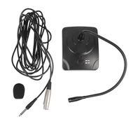 OHPHCALL Wired Gooseneck Conference Microphone for Laptop and Desktop PC with Plug and Play Function, Abs and Metal Construction, 5m Cable Length, for Reports and Recording