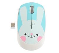 OHPHCALL Wireless Mouse Silent Wireless Mouse with Cartoon Animal Appearance, Abs Material, Stable Control and Quick Response, for Home and Office Use with Laptop