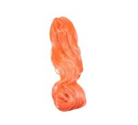 OHPHCALL Women Long Curly Orange Cosplay Wig for Performance and Halloween, Heat Resistant High Temperature Fiber, Natural Looking and Easy to Care Fashion Wig for Women
