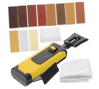 OHPHCALL Wood Floor Scratch Repair Kit Color Wax Blocks Rapid Heating Technology Multi-Purpose Laminate Floor Filler for Doors Cabinets Tables and Furniture Restoration