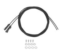 OHPXNZXN 2PCS Fiber Optic Sensor Through Type, Diffuse Reflective Fiber Sensor Probe Line, Optical Axes Width 10mm, High Performance Detection for Food Drug Packaging Electronics Lithium Ba