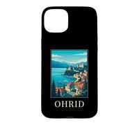 Ohrid North Macedonia Lake Town Travel Art Case for iPhone 15 Plus