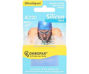 OHROPAX Silicone Aqua Pack of 6