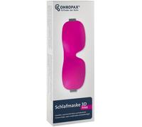 Ohropax Sleeping Mask 3D in Pink - Comfortable Eye Mask for Sleeping - Soft Foamed and Skin-Friendly