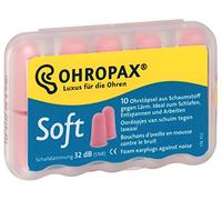 OHROPAX Soft 10 Foam Earplugs SNR23dB x 3 Packs