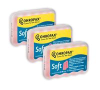 Ohropax Soft Foam Ear Plugs MULTIBUY - 3 Pack (30 Ear Plugs)