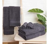 OHS 10 Pack Of 100% Cotton Bathroom Hand Towel