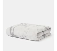 OHS 100% Cotton Marble Bath Towel Hotel Luxury Bath Absorbent Soft in Light Grey OHS Light Grey