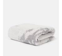 OHS 100% Cotton Marble Hand Towel Hotel Luxury Bath Soft Absorbent in Light Grey OHS Light Grey