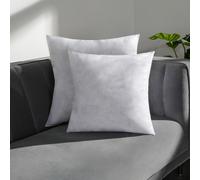 OHS 2 Pack Cushion Inserts Filler Hollowfibre Inner Pads in White | Size: 55 cm x 55 cm OHS White 55 cm x 55 cm
