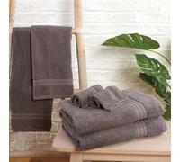 OHS 2 Pack Of 100% Cotton Bathroom Bath Towel