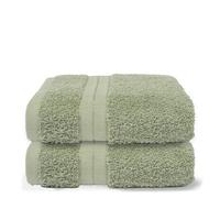 Ohs 2 Pack Of 100% Cotton Hand Towel, 50 X 80Cm - Sage Green