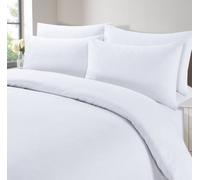 OHS 2 X Pack Of Housewife Pillowcases Pair Set Luxury Hotel Bedroom