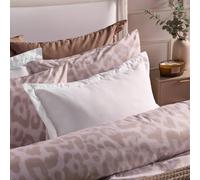 OHS 2 x Plain Dyed Oxford Pillowcases Soft Microfibre Pillow Cover Set in White | Size: Standard Pillow Case OHS White Standard Pillow Case