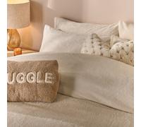 Ohs 2 X Teddy Fleece Thermal Pillowcase Cover, 50 X 75Cm - Cream