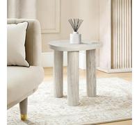 Ohs 3-Legged Side End Table Engineered Wood Home Décor - Wood Effect