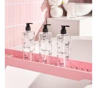 Ohs 3 Pack Bows Pump Dispenser Bottles Refillable Shampoo Containers