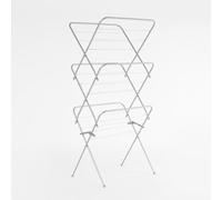 OHS 3 Tier Clothes Dryer Airer Foldable Clothing Rack Washing Line Drying Horse 15M