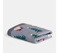 OHS 4 Pack Bath Towels Grey, Ultra Soft Fade Resistant Christmas Gonks Bath Towels Large Quick Dry Hotel Spa Quality Christmas Decor Bathroom Towel Perfect for Daily Use, 70 x 115cm