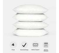 Ohs 4 Pack Luxury Soft Pillows Hollow Fibre