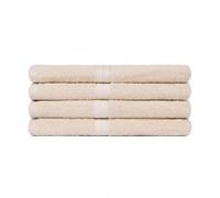 Ohs 4 Pack Of 100% Cotton Hand Towel, 50 X 80Cm - Beige