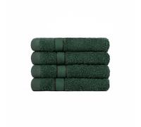 OHS 4 Pack Of 100% Cotton Luxury Face Cloth Bathroom Towels