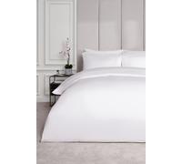 OHS 400 Thread Count Hotel Luxury Premium Quality Cotton Soft Duvet Cover Set in White | Size: Single OHS White Single