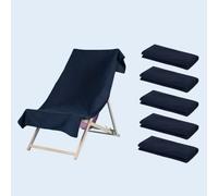 OHS 5 X Plain Microfiber Quick Dry Bath Beach Towel