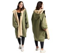 OHS Adults Drying Robe, Gifts for Women Outdoor Water-Resistant Changing Robe Womens Jacket Comfy Sherpa Privacy Robes for Women Men, Stay Dry Swimming Camping Drying Robes - S/M, L/XL
