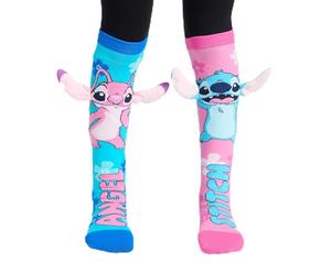 OHS Angel Stitch Knee High Socks Long Tall Boot Funny Cartoon Boys Girls Knee High Socks Stitch Gifts for Girls