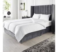 OHS Anti Allergy 15 TOG Duvet Quilt Soft Filled Bedding in White | Size: Double OHS White Double