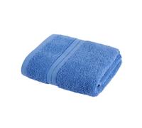 OHS Bath Towel Bathroom Towels Bath Sheet Large, Mid Blue - 115 x 70cm | Thick Absorbent Weave Soft Against the Skin 115 x 70cm Size Machine Washable Fabric Fade Resistant Colour Quick Drying Cotton