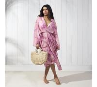 OHS Beach Robe Dressing Gown Pool Cover Up Soft Spa Hotel in Pink OHS Pink One Size