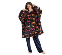 OHS Blanket Hoodie Sherpa Fleece Oversized Hoodie Wearable Blanket