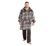OHS Blanket Hoodie Sherpa Fleece Oversized Hoodie Wearable Blanket