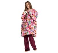 OHS Blanket Hoodie Sherpa Fleece Oversized Hoodie Wearable Blanket