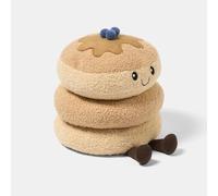 OHS Blueberry Pancake Plush Pillow, Decorative Pillows Stuffed Toy Novelty Cushions for Sofa Bed Cuddle Cushion Cute Room Decor Throw Pillow Gifts for Adults Kids Girls Boys, 25cm