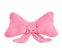 OHS Bow Plush Microwavable Heat Pad Heatable Cuddly Toy Hottie, Pink