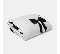 Ohs Bow Print 8Kg Sensory Weighted Blanket Sleep Therapy - 150 X 200 Cm - Mono