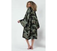Camo Print Adult Oversized Towel Poncho OHS Khaki One Size