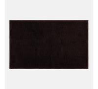 OHS Chenille Bath Mat Noodle Absorbent Non-Slip Soft Shower in Chocolate OHS Chocolate