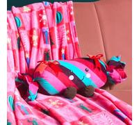 OHS Christmas Cracker Novelty Cushions Stuffed Plush Throw Pillow, Multi | Cute Room Decor Christmas Cushions Soft Comfy Decorative Pillows for Sofa Living Room Bedroom Holiday Xmas Decorations