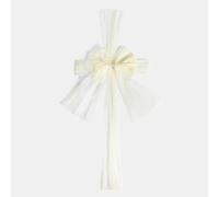 OHS Christmas Door Bow Large Wreath Decoration, Cream