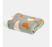 OHS Christmas Fleece Blanket for Bed, Soft Warm Cosy Autumnal Gonk Polar Fleece Throw Blanket for Sofa Lightweight Single Bed Throws kids Gifts, Charcoal Grey - 120 x 150cm