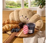 Ohs Claude The Croissant Filled Cushion Novelty Home Decor Fleece Toy